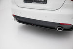 Maxton Parts - Diffusor Heckansatz passend für BMW 4er Coupe / Cabrio G22 / G23 schwarz Hochglanz
