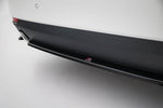 Maxton Parts - Diffusor Heckansatz passend für BMW 4er Coupe / Cabrio G22 / G23 schwarz Hochglanz
