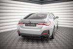 Maxton Parts - Diffusor Heckansatz passend für BMW 4er Gran Coupe M-Paket G26 schwarz Hochglanz