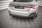 Maxton Parts - Diffusor Heckansatz passend für BMW 4er Gran Coupe M-Paket G26 schwarz Hochglanz