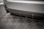Maxton Parts - Diffusor Heckansatz passend für BMW 4er Gran Coupe M-Paket G26 schwarz Hochglanz