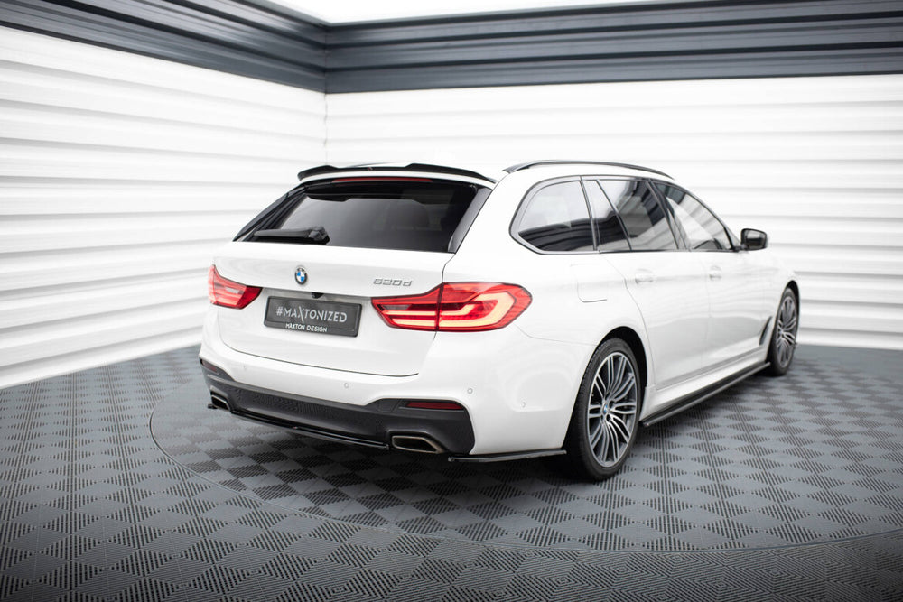 Maxton Parts - Diffusor Heckansatz passend für BMW 5er G30/ G31 M-Paket schwarz Hochglanz