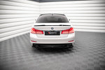 Maxton Parts - Diffusor Heckansatz passend für BMW 5er Limousine G30 schwarz Hochglanz