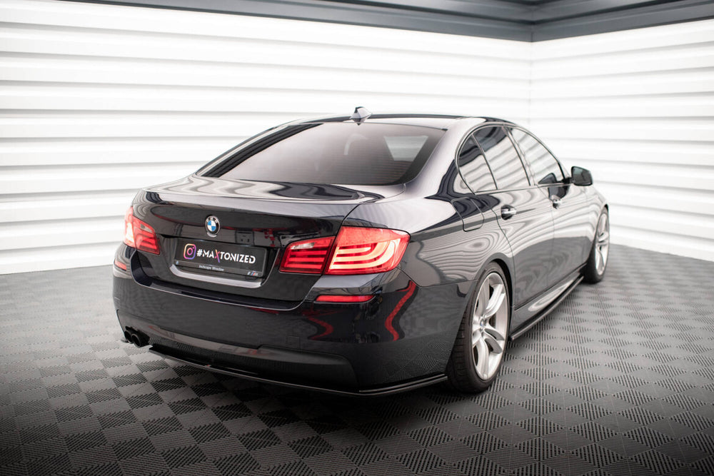 Maxton Parts - Diffusor Heckansatz passend für BMW 5er M-Paket F10 / F11 schwarz Hochglanz