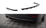 Maxton Parts - Diffusor Heckansatz passend für BMW 5er M-Paket F10 / F11 schwarz Hochglanz