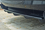 Maxton Parts - Diffusor Heckansatz passend für BMW 5er M-Paket Limousine/Touring F10/F11 (mit zwei Doppel Endstücken) schwarz Hochglanz (BM-5-11-MPACK-RD2+RD3-G)