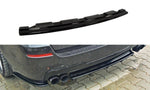 Maxton Parts - Diffusor Heckansatz passend für BMW 5er M-Paket Limousine/Touring F10/F11 (mit zwei Doppel Endstücken) schwarz Hochglanz (BM-5-11-MPACK-RD2-G)