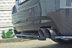 Maxton Parts - Diffusor Heckansatz passend für BMW 5er M-Paket Limousine/Touring F10/F11 (mit zwei Doppel Endstücken) schwarz Hochglanz (BM-5-11-MPACK-RD2+RD3-G)