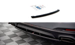 Maxton Parts - Diffusor Heckansatz passend für BMW 5er M-Paket Limousine / Touring G30 / G31 FL schwarz Hochglanz