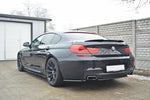 Maxton Parts - Diffusor Heckansatz passend für BMW 6er Gran Coupe M Paket schwarz Hochglanz (BM-6-06-GC-M-PACK-RD1-G)