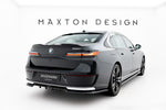 Maxton Parts - Diffusor Heckansatz passend für BMW 7 G70 schwarz Hochglanz