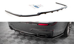 Maxton Parts - Diffusor Heckansatz passend für BMW 7 M-Paket F01 schwarz Hochglanz