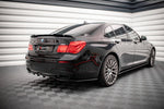 Maxton Parts - Diffusor Heckansatz passend für BMW 7 M-Paket F01 schwarz Hochglanz