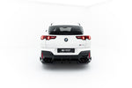 Maxton Parts - Diffusor Heckansatz passend für BMW X2 M35i U10 schwarz Hochglanz