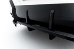 Maxton Parts - Diffusor Heckansatz passend für BMW X2 M35i U10 schwarz Hochglanz