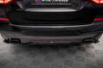 Maxton Parts - Diffusor Heckansatz passend für BMW X3 M40i / M40d G01 schwarz Hochglanz