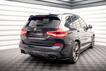 Maxton Parts - Diffusor Heckansatz passend für BMW X3 M40i / M40d G01 schwarz Hochglanz