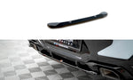 Maxton Parts - Diffusor Heckansatz passend für BMW X4 M-Paket G02 FL schwarz Hochglanz