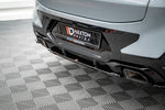 Maxton Parts - Diffusor Heckansatz passend für BMW X4 M-Paket G02 FL schwarz Hochglanz