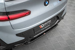 Maxton Parts - Diffusor Heckansatz passend für BMW X4 M-Paket G02 FL schwarz Hochglanz