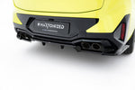 Maxton Parts - Diffusor Heckansatz passend für BMW X4M F98 FL schwarz Hochglanz