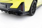 Maxton Parts - Diffusor Heckansatz passend für BMW X4M F98 FL schwarz Hochglanz