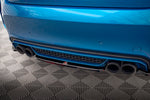 Maxton Parts - Diffusor Heckansatz passend für BMW X6 M F86 schwarz Hochglanz