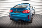 Maxton Parts - Diffusor Heckansatz passend für BMW X6 M F86 schwarz Hochglanz
