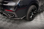 Maxton Parts - Diffusor Heckansatz passend für BMW X6 M-Paket F16 schwarz Hochglanz