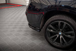 Maxton Parts - Diffusor Heckansatz passend für BMW X6 M-Paket F16 schwarz Hochglanz