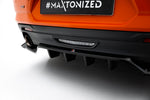 Maxton Parts - Diffusor Heckansatz passend für Chevrolet Camaro SS Mk6 FL schwarz Hochglanz