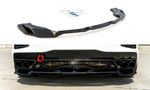 Maxton Parts - Diffusor Heckansatz passend für Chevrolet Corvette C8 schwarz Hochglanz