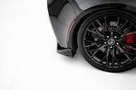 Maxton Parts - Diffusor Heckansatz passend für Chevrolet Corvette Z06 C7 schwarz Hochglanz