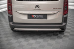 Maxton Parts - Diffusor Heckansatz passend für Citroen Berlingo Mk3 schwarz Hochglanz