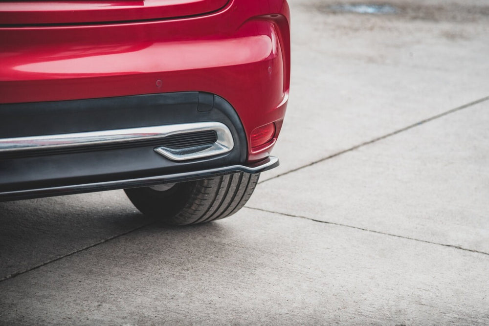 Maxton Parts - Diffusor Heckansatz passend für Citroen DS4 schwarz Hochglanz