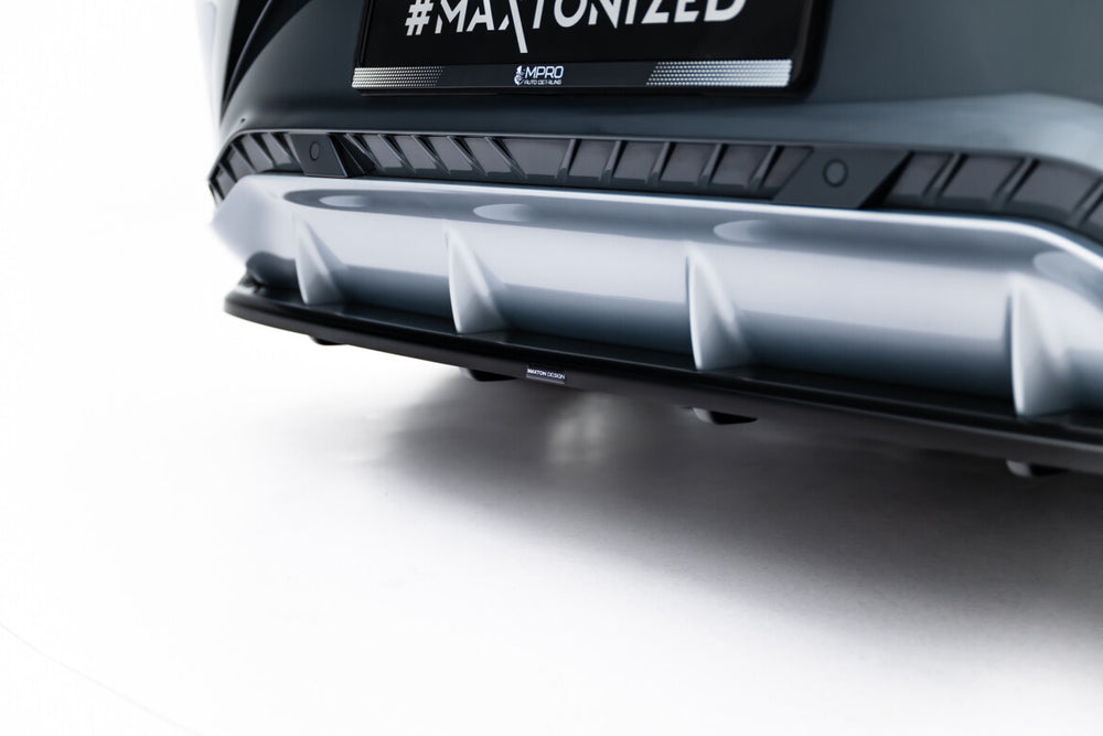Maxton Parts - Diffusor Heckansatz passend für CUPRA Born Mk1 schwarz Hochglanz