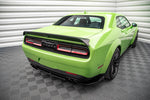 Maxton Parts - Diffusor Heckansatz passend für Dodge Challenger SRT Hellcat Widebody Mk3 schwarz Hochglanz