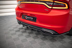 Maxton Parts - Diffusor Heckansatz passend für Dodge Charger RT Mk7 FL schwarz Hochglanz