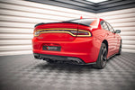 Maxton Parts - Diffusor Heckansatz passend für Dodge Charger RT Mk7 FL schwarz Hochglanz