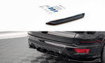 Maxton Parts - Diffusor Heckansatz passend für Ford Escape ST-Line Mk3 schwarz Hochglanz