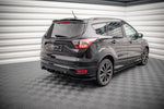 Maxton Parts - Diffusor Heckansatz passend für Ford Escape ST-Line Mk3 schwarz Hochglanz