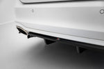 Maxton Parts - Diffusor Heckansatz passend für Ford Focus Vignale Kombi Mk4 schwarz Hochglanz