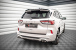 Maxton Parts - Diffusor Heckansatz passend für Ford Kuga ST-Line Mk3 schwarz Hochglanz