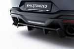 Maxton Parts - Diffusor Heckansatz passend für Ford Mustang Dark Horse Mk7 schwarz Hochglanz