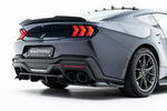 Maxton Parts - Diffusor Heckansatz passend für Ford Mustang Dark Horse Mk7 schwarz Hochglanz