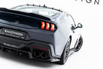 Maxton Parts - Diffusor Heckansatz passend für Ford Mustang Dark Horse Mk7 schwarz Hochglanz