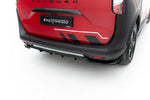 Maxton Parts - Diffusor Heckansatz passend für Ford Tourneo Courier Mk2 schwarz Hochglanz