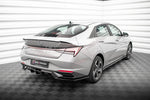 Maxton Parts - Diffusor Heckansatz passend für Hyundai Elantra Mk7 schwarz Hochglanz