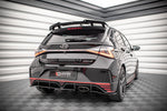 Maxton Parts - Diffusor Heckansatz passend für Hyundai I20 N Mk3 schwarz Hochglanz