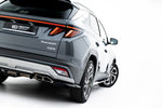Maxton Parts - Diffusor Heckansatz passend für Hyundai Tucson Mk4 FL schwarz Hochglanz